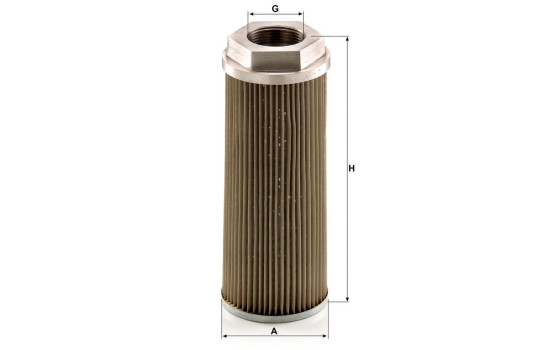 Filter, hydraulik HD 9210 Mann, bild 2