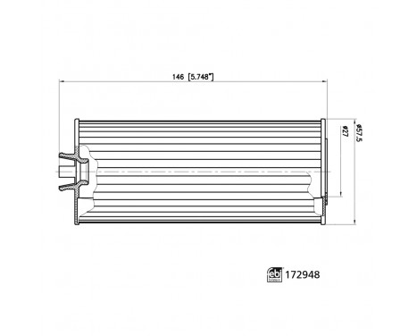 Oljefilter 172948 FEBI