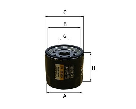 Oljefilter 51365 Wix filters