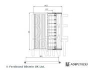 oljefilter ADBP210233 Blue Print
