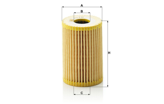 Oljefilter evotop HU 610 x Mann, bild 3