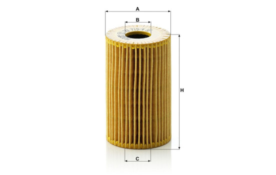 Oljefilter evotop HU 715/4 x Mann, bild 3