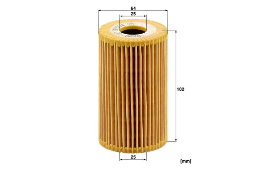 Oljefilter evotop HU 715/4 x Mann, bild 4