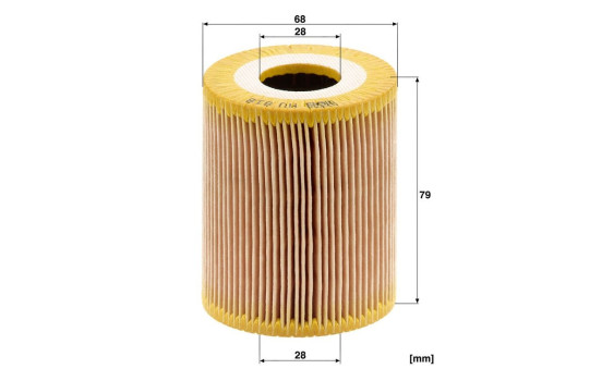 Oljefilter evotop HU 818 x MANN-FILTER, bild 8