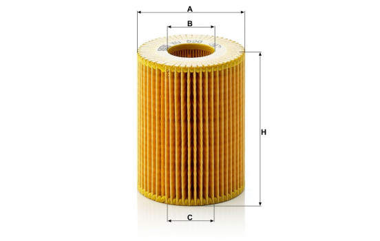Oljefilter evotop HU820X Mann, bild 3