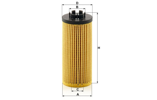 Oljefilter HU 6012 z KIT Mann, bild 3
