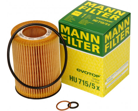 Oljefilter HU 715/5 x Mann