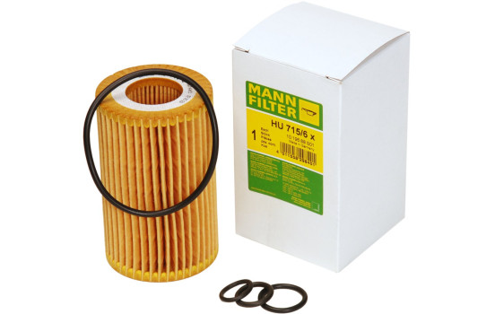 Oljefilter HU 715/6 x MANN-FILTER
