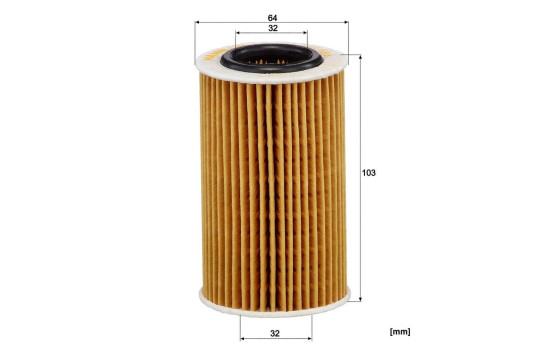 Oljefilter HU 715/6 x MANN-FILTER, bild 5