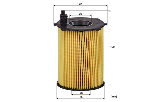 Oljefilter HU 716/2 x MANN-FILTER, bild 7