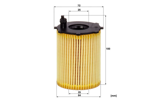 Oljefilter HU 716/2 x MANN-FILTER, bild 8