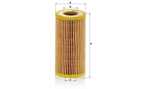 Oljefilter HU 719/6 x Mann, bild 3