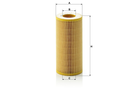 Oljefilter HU 721/2 x Mann, bild 4
