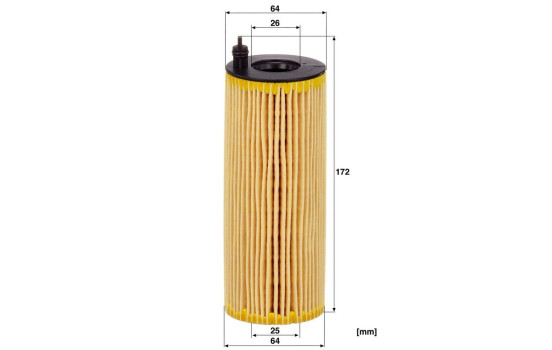 Oljefilter HU 721/5 x MANN-FILTER, bild 4