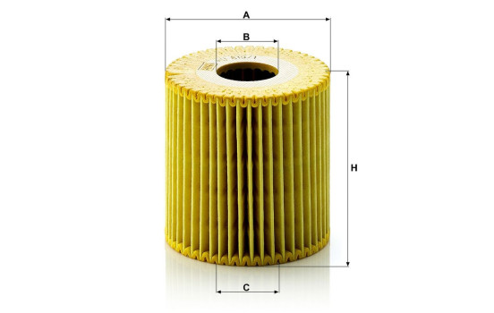 Oljefilter HU 819/1 x Mann, bild 3