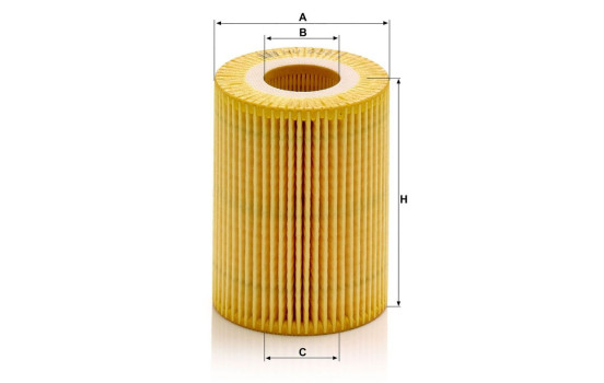 Oljefilter HU 820/1 y MANN-FILTER, bild 3