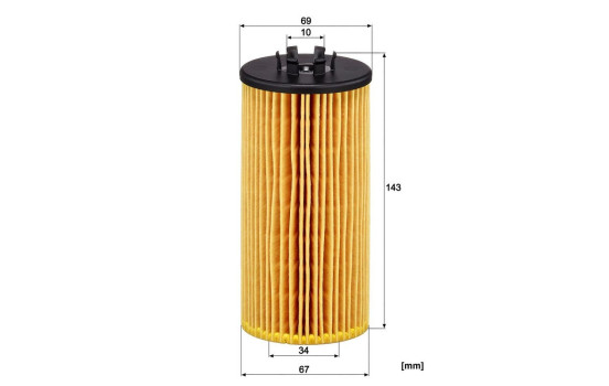 Oljefilter HU 835/1 z Mann, bild 4