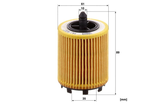 Oljefilter HU6007X Mann, bild 5