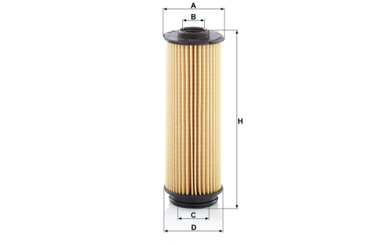 Oljefilter HU6022Z MANN-FILTER, bild 3