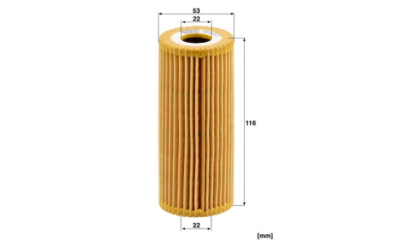 Oljefilter HU6153X Mann, bild 4