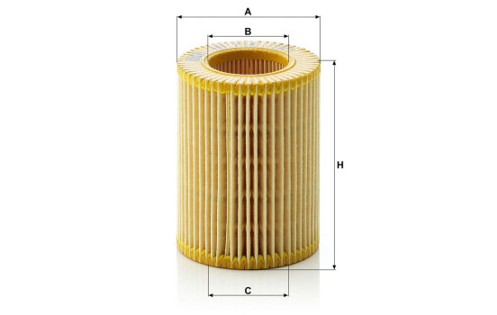 Oljefilter HU714X Mann, bild 4