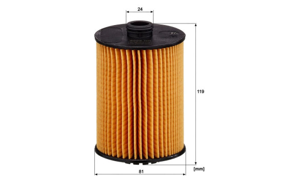 Oljefilter HU8009Z Mann, bild 8