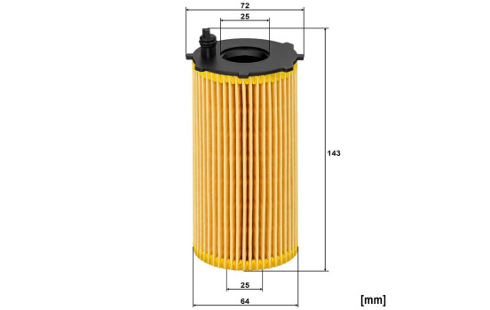 Oljefilter HU820/2X MANN-FILTER, bild 9