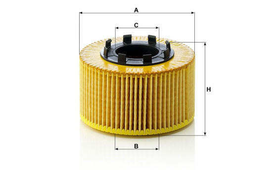 Oljefilter HU920X Mann, bild 3