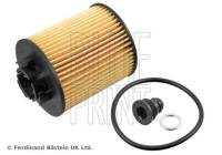 oljefilter med packning och monteringsmaterial ADBP210149 Blue Print
