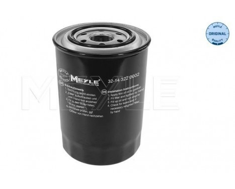 Oljefilter MEYLE-ORIGINAL Quality 32-14 322 0002
