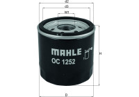Oljefilter OC 1252 Mahle