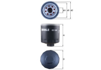 oljefilter OC 1539 Mahle
