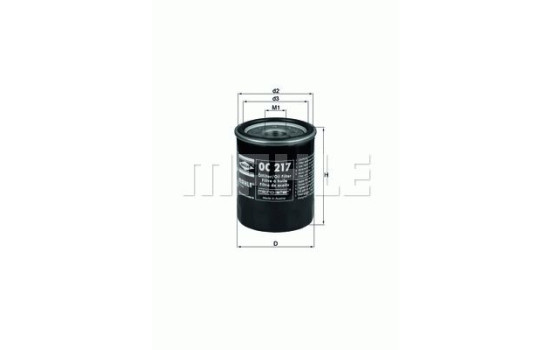 Oljefilter OC 217 Mahle, bild 4