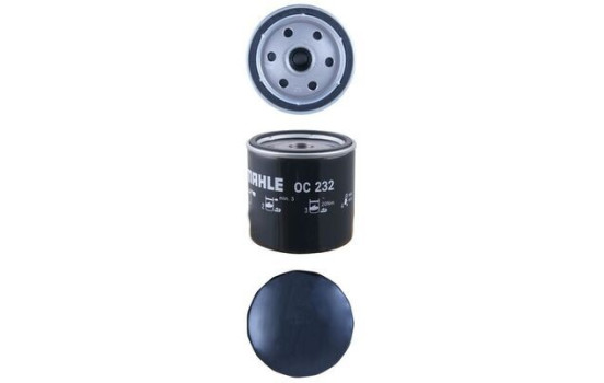 Oljefilter OC 232 Mahle, bild 3