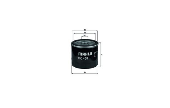 Oljefilter OC 458 Mahle, bild 4