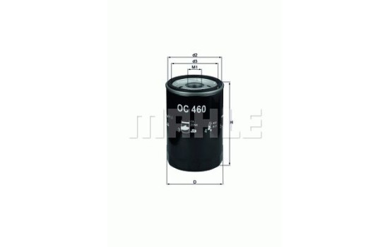 Oljefilter OC 460 Mahle, bild 4