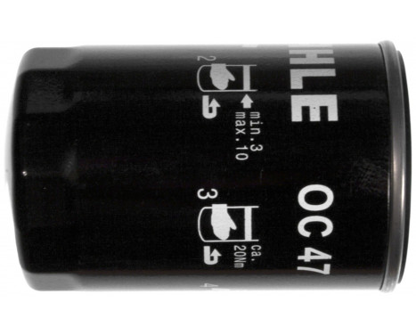 Oljefilter OC 47 Mahle, bild 2