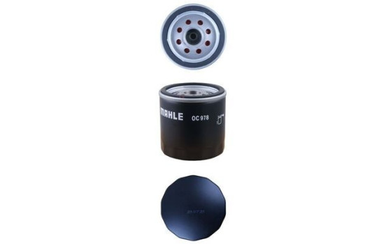 Oljefilter OC 978 Mahle, bild 3