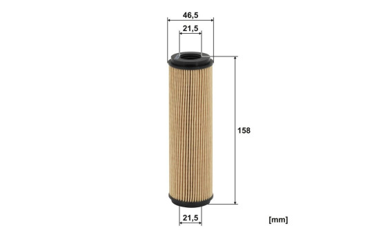 Oljefilter OE 640/8 Filtron, bild 2