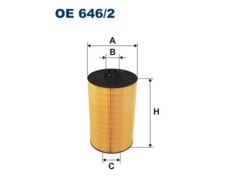 Oljefilter OE 646/2 Filtron