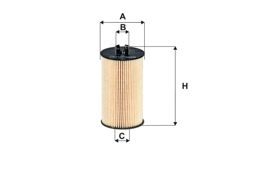 Oljefilter OE 648/6 Filtron, bild 2