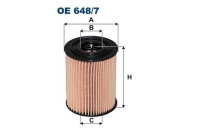 Oljefilter OE 648/7 Filtron