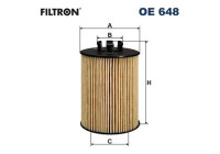 Oljefilter OE 648 Filtron