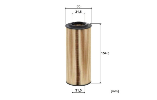 Oljefilter OE 649/7 Filtron, bild 3