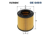 Oljefilter OE 649/9 Filtron