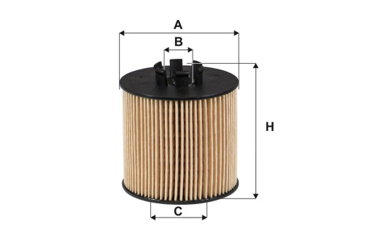 Oljefilter OE 650/2 Filtron, bild 2