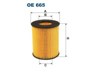 Oljefilter OE 665 Filtron