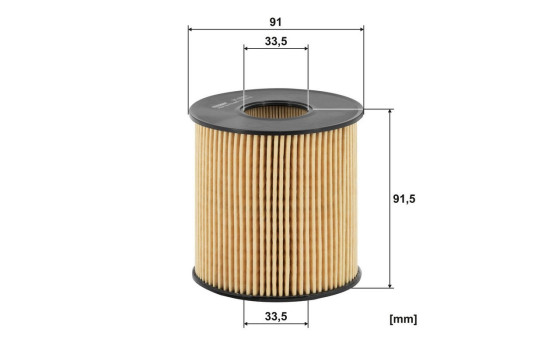 Oljefilter OE 666/1 Filtron, bild 2