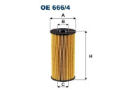 Oljefilter OE 666/4 Filtron