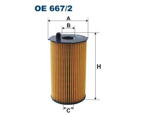 Oljefilter OE 667/2 Filtron